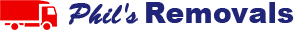 Phil's Removals logo